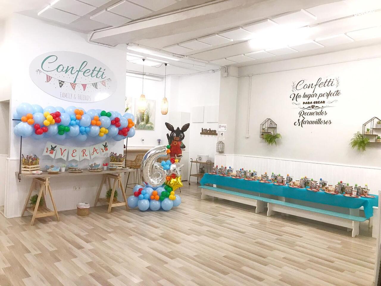 Confetti Reserva para tu evento